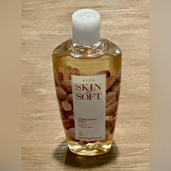 Skin So Soft Comforting Shea Butter Bath Oil by Avon Bundle, 500ml/16.9 oz. NWT